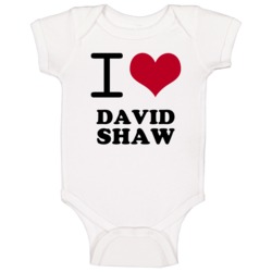 David Shaw New York Buffalo Hockey Sports I Heart Love Baby One Piece David Shaw New York Buffalo Hockey Sports I Heart Love Baby One Piece