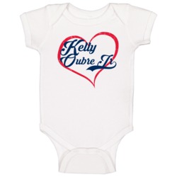 Kelly Oubre Jr Love Heart Fan Washington Basketball Baby One Piece Kelly Oubre Jr Love Heart Fan Washington Basketball Baby One Piece