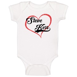 Steve Kerr Love Heart Fan Portland Basketball Baby One Piece Steve Kerr Love Heart Fan Portland Basketball Baby One Piece