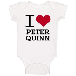 Peter Quinn I Heart Classic Soap Opera Character Tv Show Baby One Piec Peter Quinn I Heart Classic Soap Opera Character Tv Show Baby One Piec