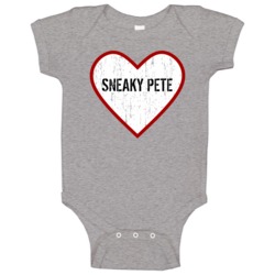 Sneaky Pete Tall Tales And Legends Love Tv Character Baby One Piece Sneaky Pete Tall Tales And Legends Love Tv Character Baby One Piece