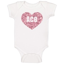 Ace Love Heart Trending Custom Name Diamond Look Valentines Gift Baby Ace Love Heart Trending Custom Name Diamond Look Valentines Gift Baby