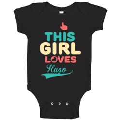 This Girl Loves Hugo 2 Popular Favorite Video Game Fan Baby One Piece This Girl Loves Hugo 2 Popular Favorite Video Game Fan Baby One Piece
