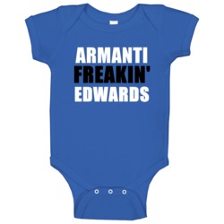 Armanti Edwards Freakin Sports Carolina Football Baby One Piece Armanti Edwards Freakin Sports Carolina Football Baby One Piece