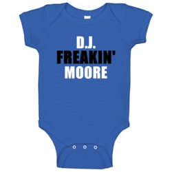 D J Moore Freakin Sports Carolina Football Baby One Piece D J Moore Freakin Sports Carolina Football Baby One Piece