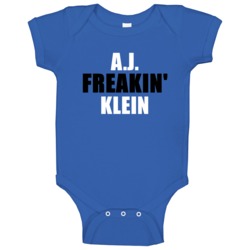 A J Klein Freakin Sports Carolina Football Baby One Piece A J Klein Freakin Sports Carolina Football Baby One Piece