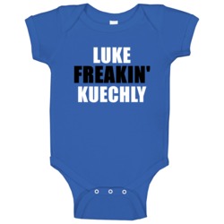 Luke Kuechly Freakin Sports Carolina Football Baby One Piece Luke Kuechly Freakin Sports Carolina Football Baby One Piece