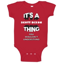 Its A Scott Dixon Thing 3d Boxer Baby One Piece Its A Scott Dixon Thing 3d Boxer Baby One Piece