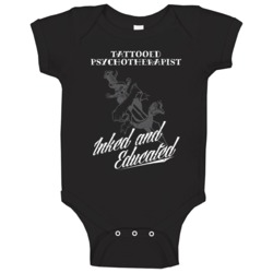 Tattooed Psychotherapist Inked And Educated Cool Badass Job Baby One P Tattooed Psychotherapist Inked And Educated Cool Badass Job Baby One P