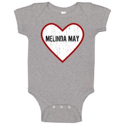 Melinda May Agents Of Shield Love Tv Character Baby One Piece Melinda May Agents Of Shield Love Tv Character Baby One Piece