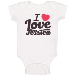 Jessica I Love Boyfriend Girlfriend First Name Cool Valentines Baby On Jessica I Love Boyfriend Girlfriend First Name Cool Valentines Baby On