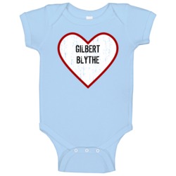 Gilbert Blythe Anne Of Green Gables Love Tv Character Baby One Piece Gilbert Blythe Anne Of Green Gables Love Tv Character Baby One Piece