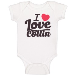 Collin I Love Boyfriend Girlfriend First Name Cool Valentines Baby One Collin I Love Boyfriend Girlfriend First Name Cool Valentines Baby One
