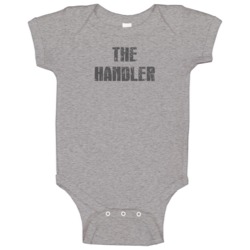 The Handler Tv Show Popular Distressed Look Baby One Piece The Handler Tv Show Popular Distressed Look Baby One Piece