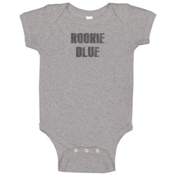 Rookie Blue Tv Show Popular Distressed Look Baby One Piece Rookie Blue Tv Show Popular Distressed Look Baby One Piece