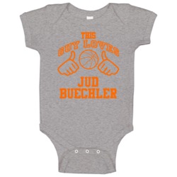 Jud Buechler This Guy Loves Heart Phoenix Basketball Baby One Piece Jud Buechler This Guy Loves Heart Phoenix Basketball Baby One Piece