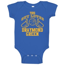 Draymond Green This Guy Loves Heart Golden State Basketball Baby One P Draymond Green This Guy Loves Heart Golden State Basketball Baby One P