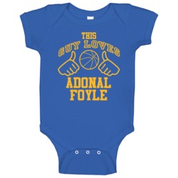Adonal Foyle This Guy Loves Heart Golden State Basketball Baby One Pie Adonal Foyle This Guy Loves Heart Golden State Basketball Baby One Pie