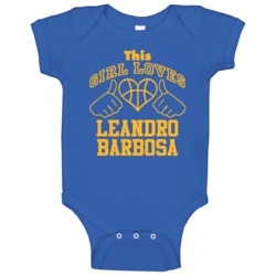 Leandro Barbosa This Girl Loves Heart Golden State Basketball Baby One Leandro Barbosa This Girl Loves Heart Golden State Basketball Baby One
