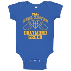 Draymond Green This Girl Loves Heart Golden State Basketball Baby One Draymond Green This Girl Loves Heart Golden State Basketball Baby One