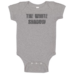 The White Shadow Tv Show Popular Distressed Look Baby One Piece The White Shadow Tv Show Popular Distressed Look Baby One Piece
