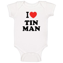 I Heart Parody Tin Man Sci Fi Cult Tv Show Baby One Piece I Heart Parody Tin Man Sci Fi Cult Tv Show Baby One Piece