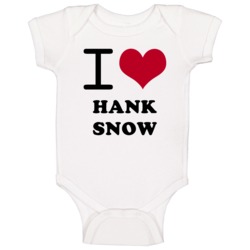 I Heart Hank Snow Country Music Hall Of Fame Baby One Piece I Heart Hank Snow Country Music Hall Of Fame Baby One Piece