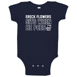 Ereck Flowers Sits When He Pees New York Football Player Funny Sports Ereck Flowers Sits When He Pees New York Football Player Funny Sports