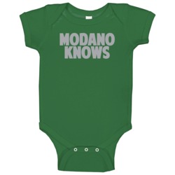 Mike Modano Knows Dallas Hockey Player Sports Fan Baby One Piece Mike Modano Knows Dallas Hockey Player Sports Fan Baby One Piece