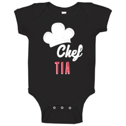 Chef Tia Custom Name Cooking Kitchen Grill Bbq Mom Gift Baby One Piece Chef Tia Custom Name Cooking Kitchen Grill Bbq Mom Gift Baby One Piece