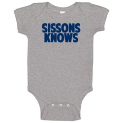 Colton Sissons Knows Nashville Hockey Player Sports Fan Baby One Piece Colton Sissons Knows Nashville Hockey Player Sports Fan Baby One Piece