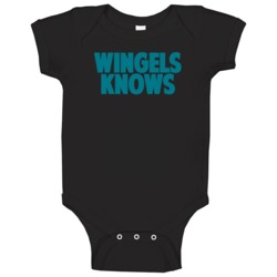 Tommy Wingels Knows San Jose Hockey Player Sports Fan Baby One Piece Tommy Wingels Knows San Jose Hockey Player Sports Fan Baby One Piece