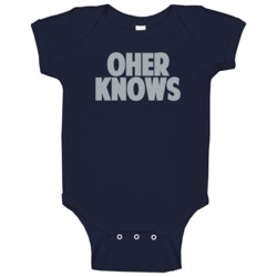 Michael Oher Knows Carolina Football Player Sports Fan Baby One Piece Michael Oher Knows Carolina Football Player Sports Fan Baby One Piece