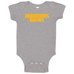 Jared Abbrederis Knows Green Bay Football Player Sports Fan Baby One P Jared Abbrederis Knows Green Bay Football Player Sports Fan Baby One P