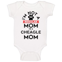 I'm A Cheagle Mom Pet Dog Breed Animal Lover Baby One Piece