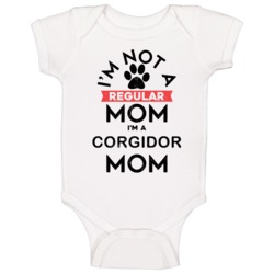 I'm A Corgidor Mom Pet Dog Breed Animal Lover Baby One Piece