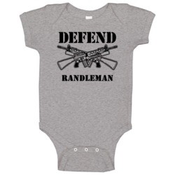 Randleman North Carolina Defend 2nd Amendment Baby One Piece