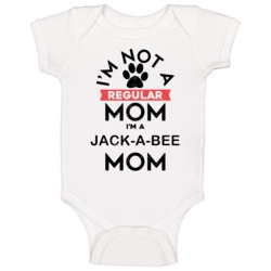 I'm A Jack-a-bee Mom Pet Dog Breed Animal Lover Baby One Piece