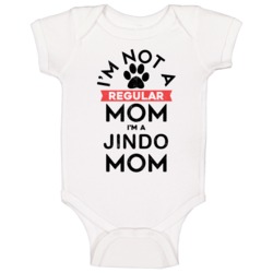 I'm A Jindo Mom Pet Dog Breed Animal Lover Baby One Piece
