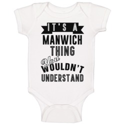 Its A Manwich Thing Wouldnt Understand Cool Retro Foodie Baby One Piec