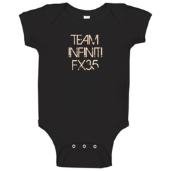 Team Infiniti Fx35 Car Lover Baby One Piece