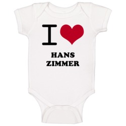I Heart Hans Zimmer Hollywood Walk Of Fame Baby One Piece