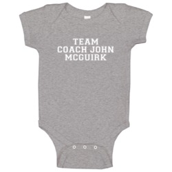 Team Coach John Mcguirk Tv Show Home Movies Baby One Piece