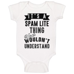 Its A Spam Lite Thing Wouldnt Understand Cool Retro Foodie Baby One Pi Its A Spam Lite Thing Wouldnt Understand Cool Retro Foodie Baby One Pi