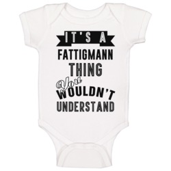 Its A Fattigmann Thing Wouldnt Understand Cool Retro Foodie Baby One P Its A Fattigmann Thing Wouldnt Understand Cool Retro Foodie Baby One P