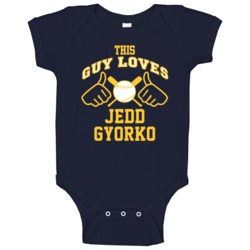 This Guy Loves Jedd Gyorko San Diego Baseball Player Classic Baby One This Guy Loves Jedd Gyorko San Diego Baseball Player Classic Baby One