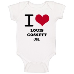 I Heart Louis Gossett Jr Hollywood Walk Of Fame Baby One Piece I Heart Louis Gossett Jr Hollywood Walk Of Fame Baby One Piece
