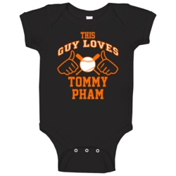 This Guy Loves Tommy Pham San Francisco Baseball Player Classic Baby O
