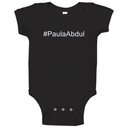 Hashtag #paulaabdul Hollywood Walk Of Fame Baby One Piece