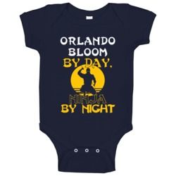 Orlando Bloom By Day Hollywood Walk Of Fame Baby One Piece Orlando Bloom By Day Hollywood Walk Of Fame Baby One Piece